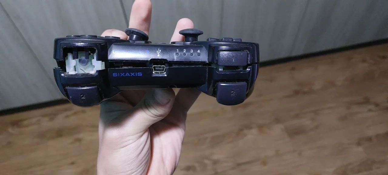 Controle Dualshock 3 PS3 Sucata - Foto 3