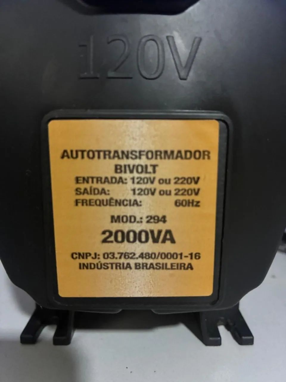 TRANSFORMADOR 2000W BIVOLT - Foto 3
