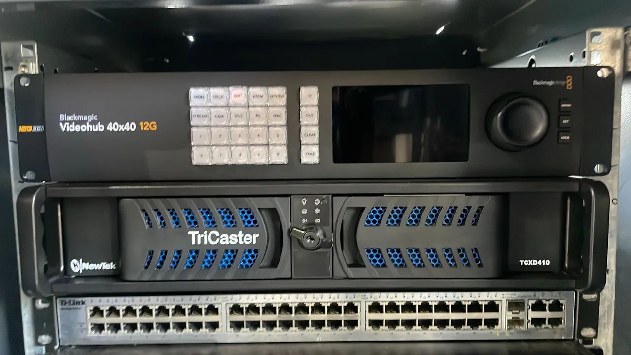 Videohub 40x40 12 G blackmagic - Foto 4