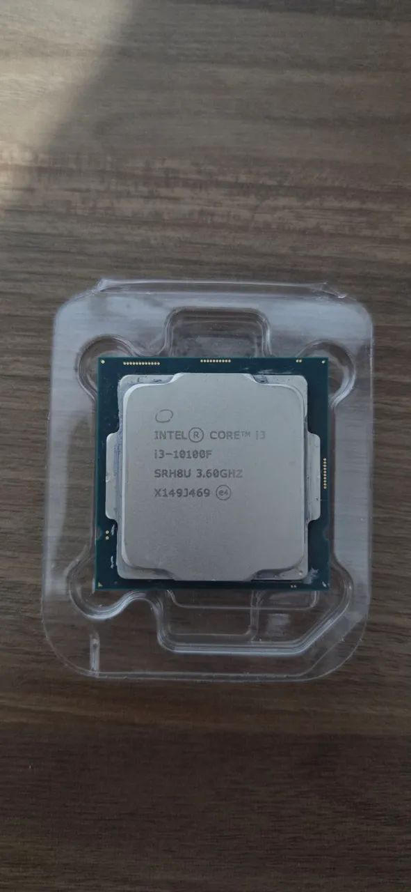 I3 10100f <br>Excelente estado, funcionando perfeitamente <br>4 núcleos <br>8 t
