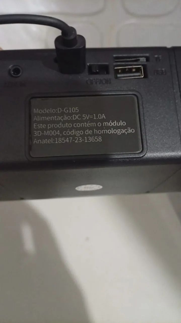 Caixa de Som Portátil Soundbar Grasep Modelo D-G105 com Bluetooth - Foto 3