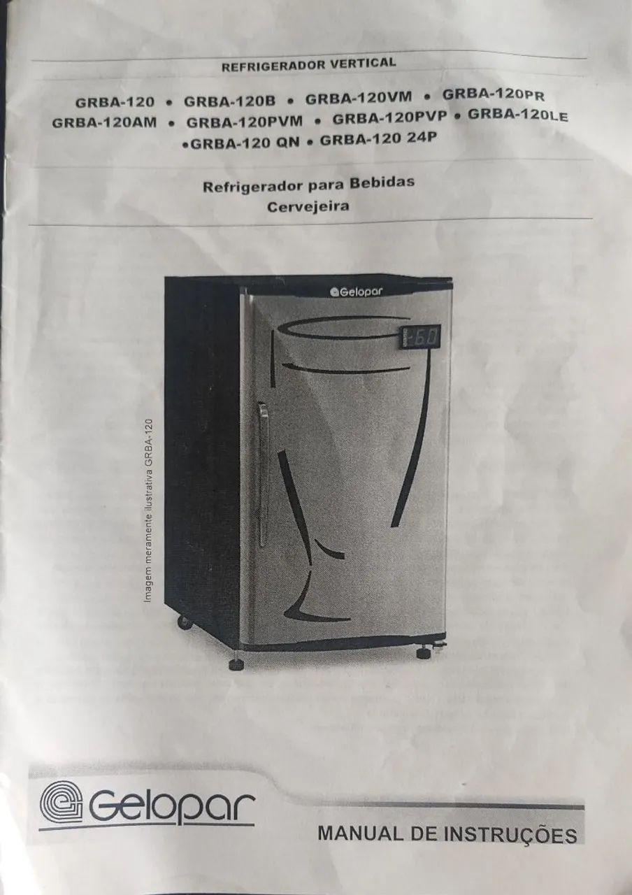 Cervejeira Gelopar GRBA-120PVP -  110 - Foto 4
