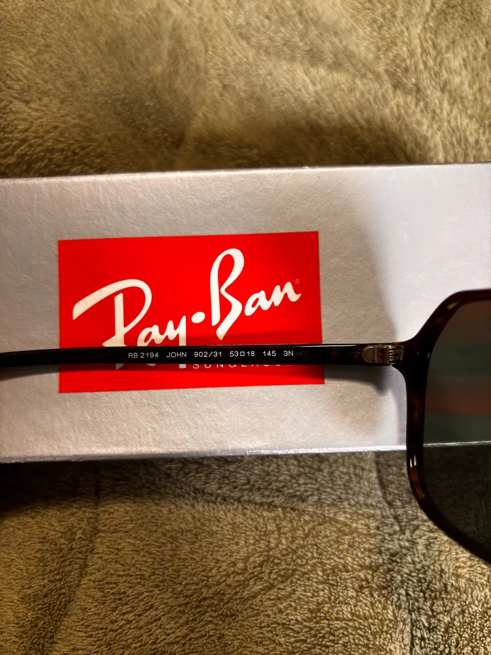 Óculos Ray-Ban RB2194 John - Original (Tartaruga) - Foto 3