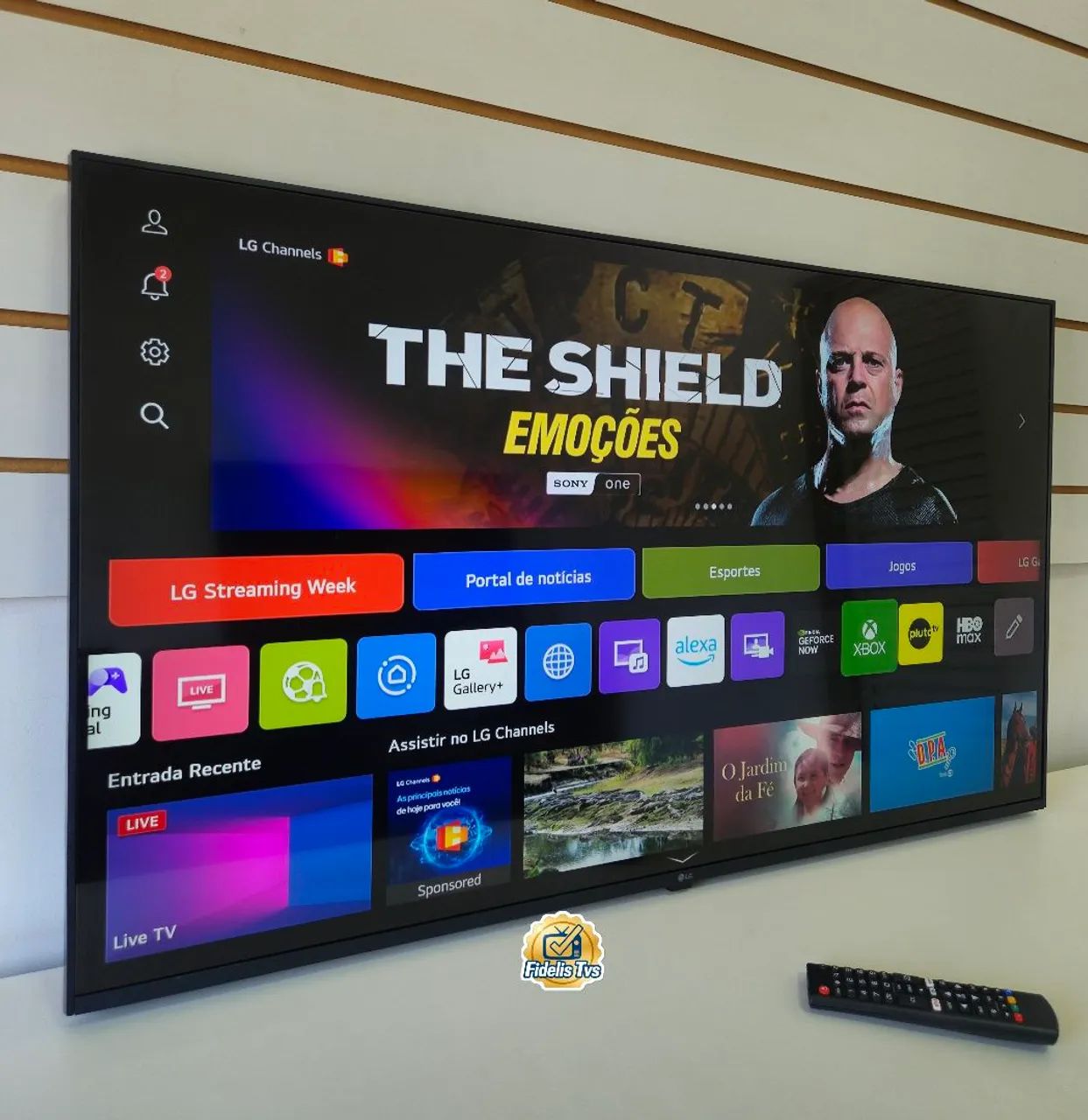 TV LG 43 POLEGADAS SMART WIFI COMPLETA COM XBOX - Foto 3