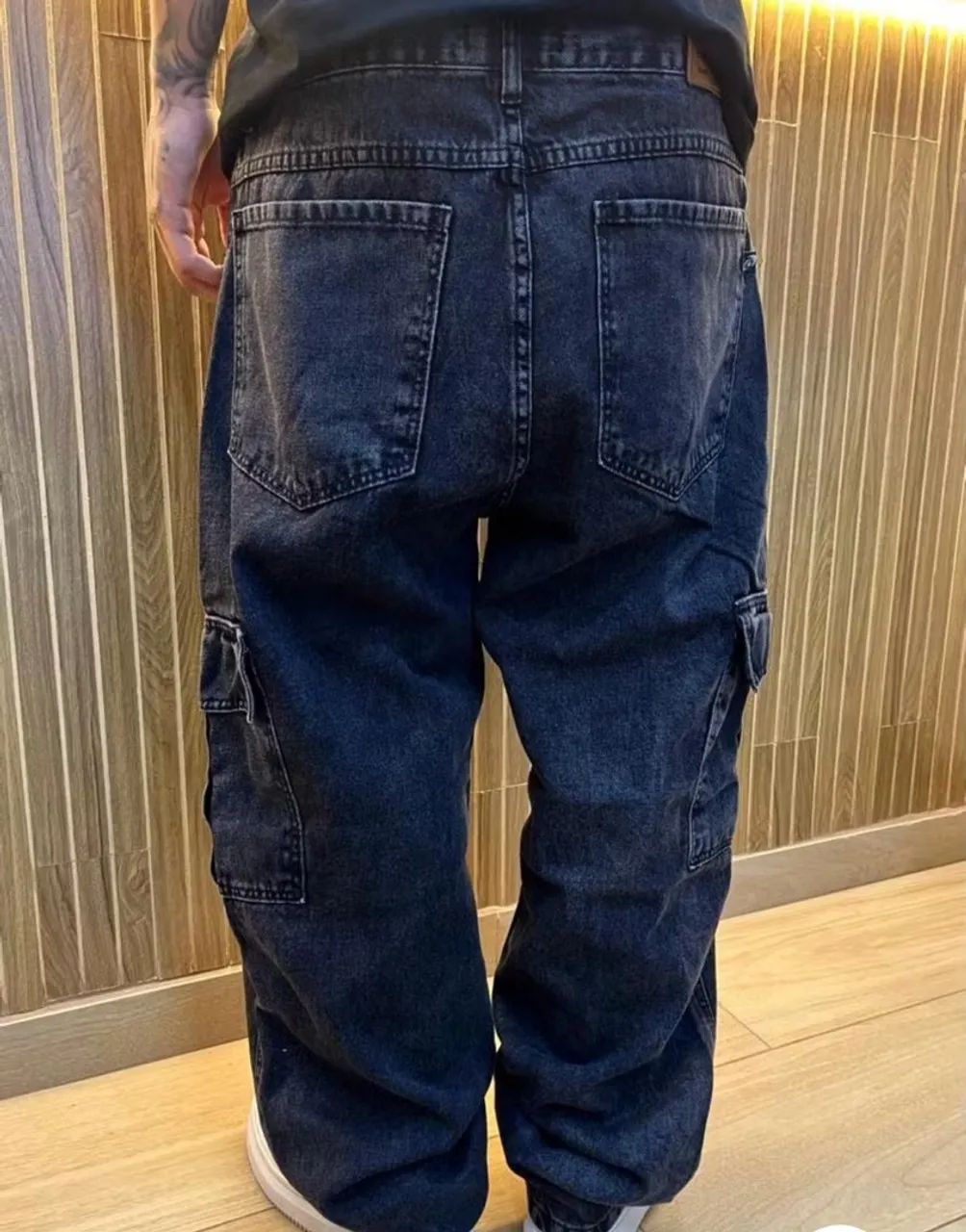 Calça Cargo Baggy 
