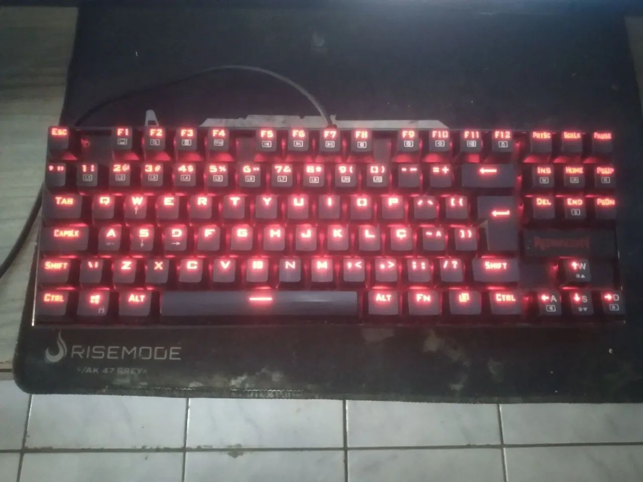 TECLADO E MOUSE REDDRAGON
