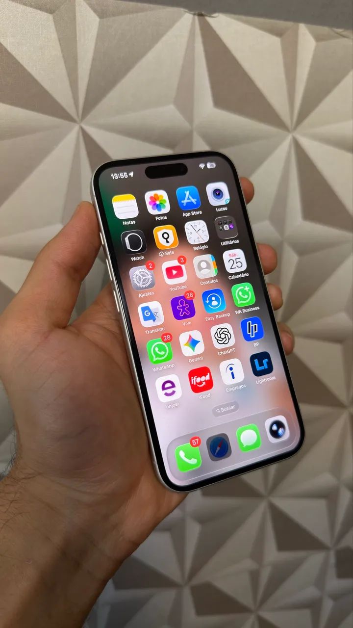 iPhone 16 128GB | Branco 90% - Foto 4