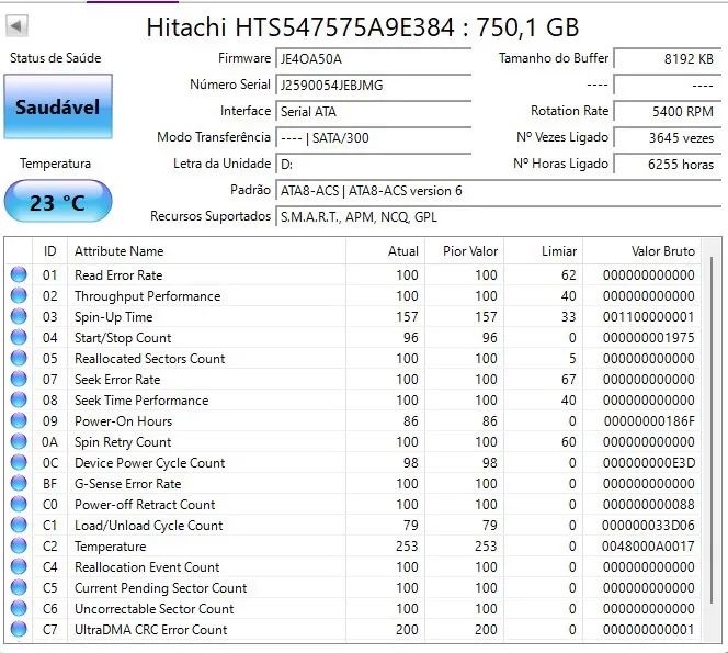 HD NOTEBOOK 750GB - Foto 3