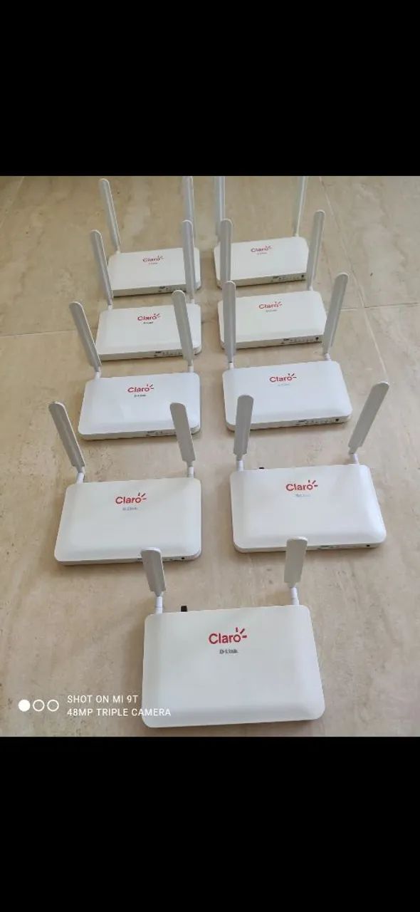 Roteadores wi-fi 4G de Chips 