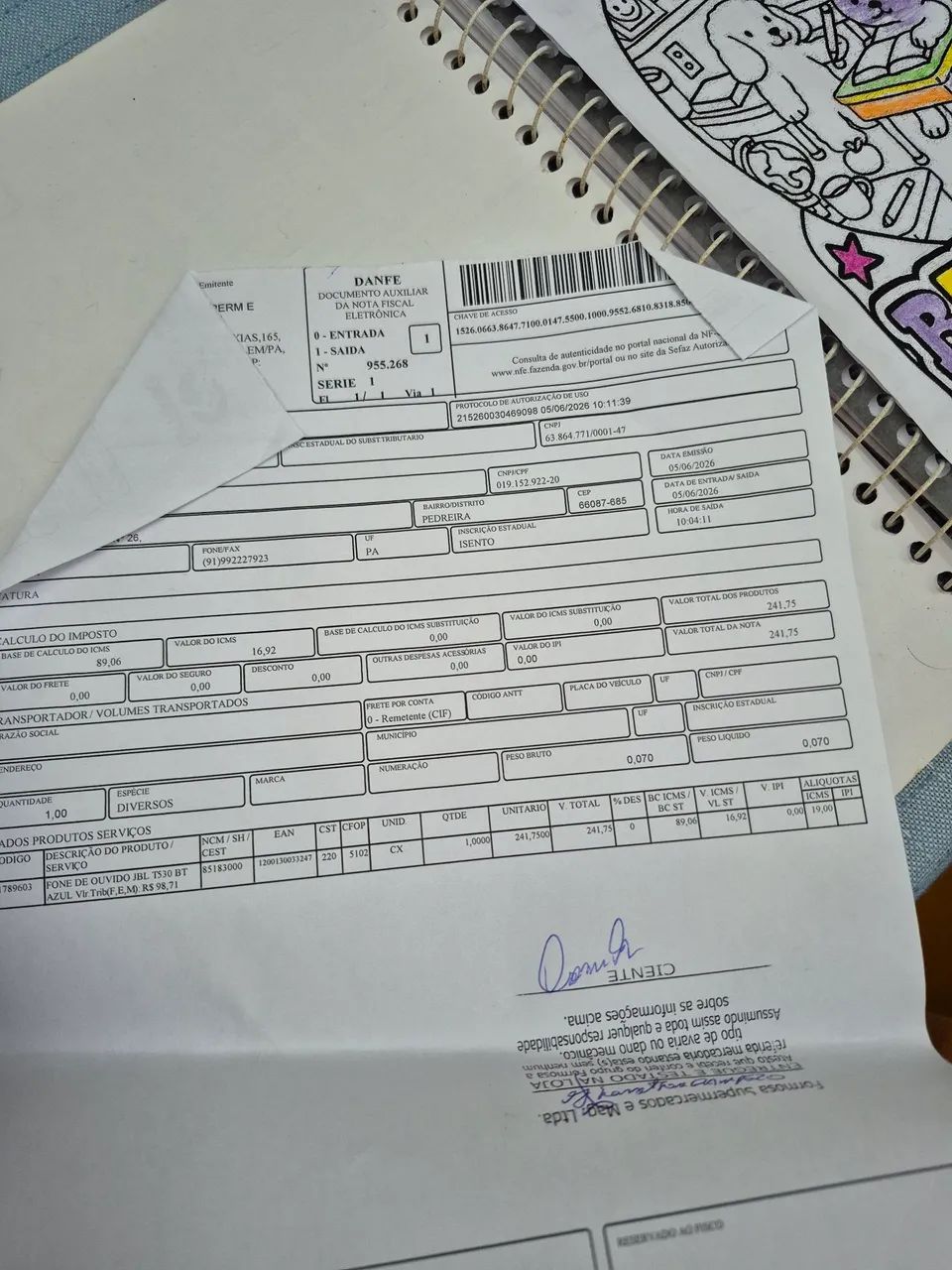 Fone JBL 530 BT NOVO E ORIGINAL - Foto 2