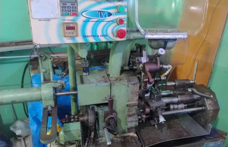 TORNO AUTOMÁTICO TRAUTEC A25/36 - FUNCIONANDO - Foto 2