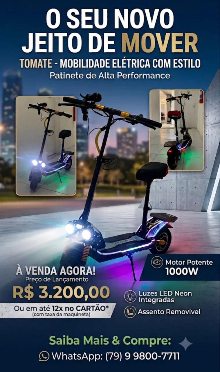 Patinete elétrico 