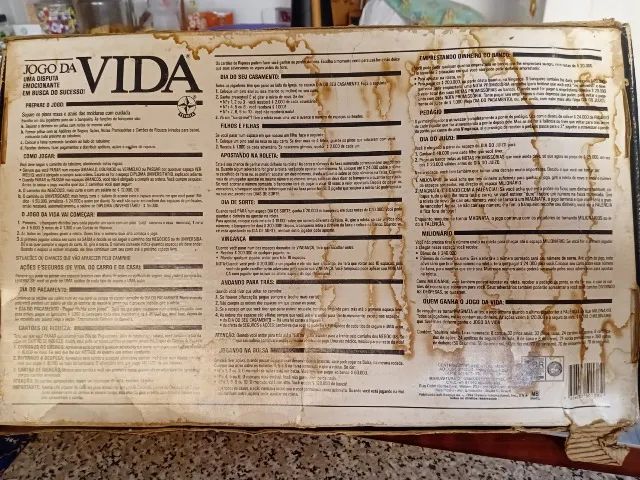 Jogo da vida estrela 1992 - Foto 2