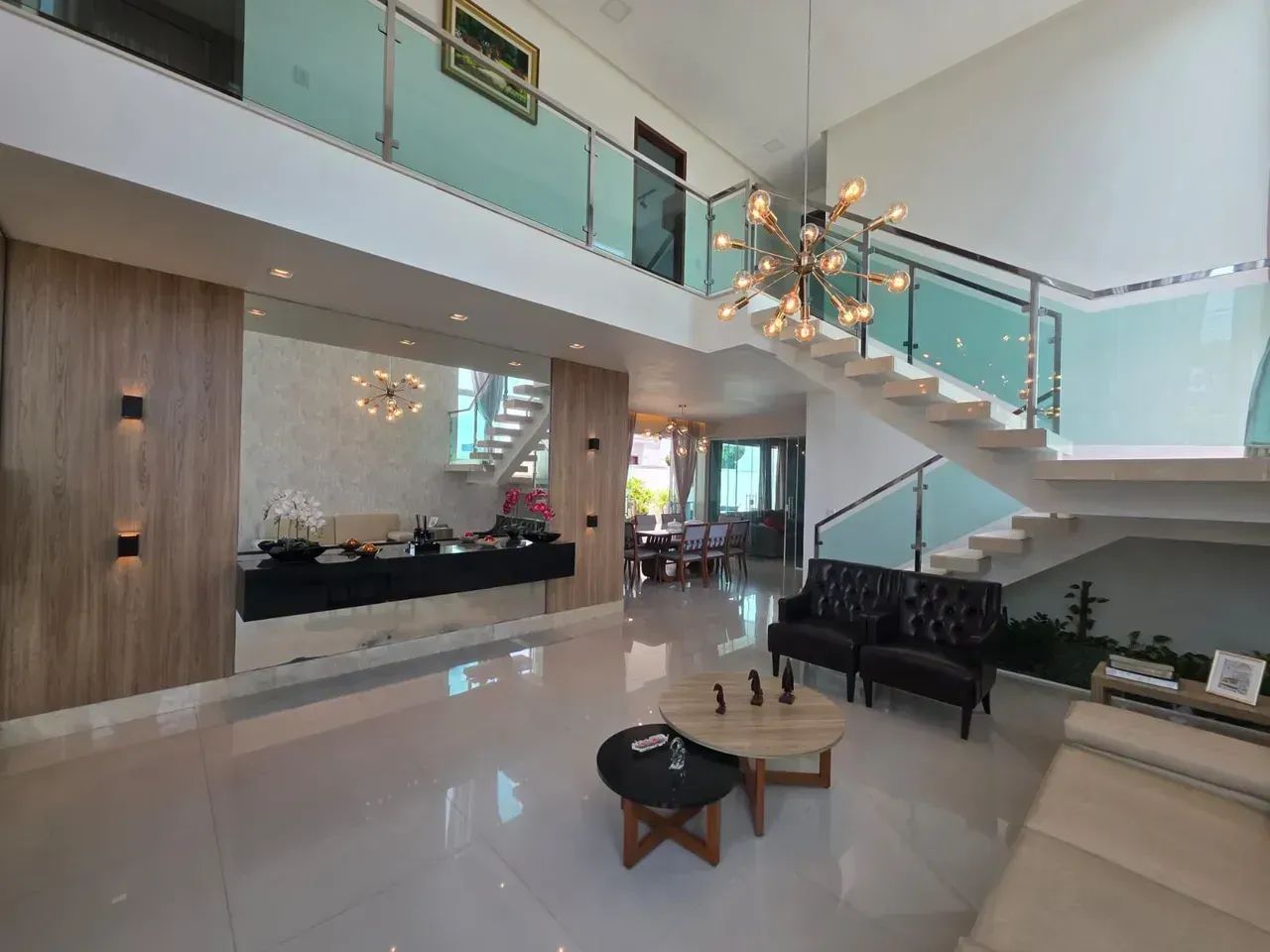casa no Alphaville Natal mobiliada com 5 suítes e 333m²