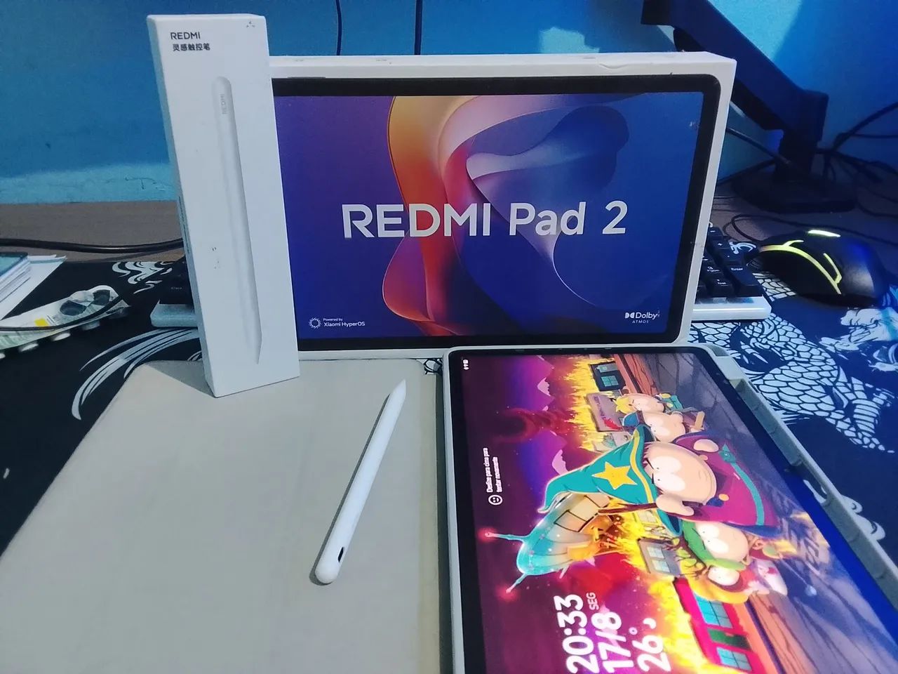 Tablet Xiaomi Redmin pad usado poucas vezes (único dono)
