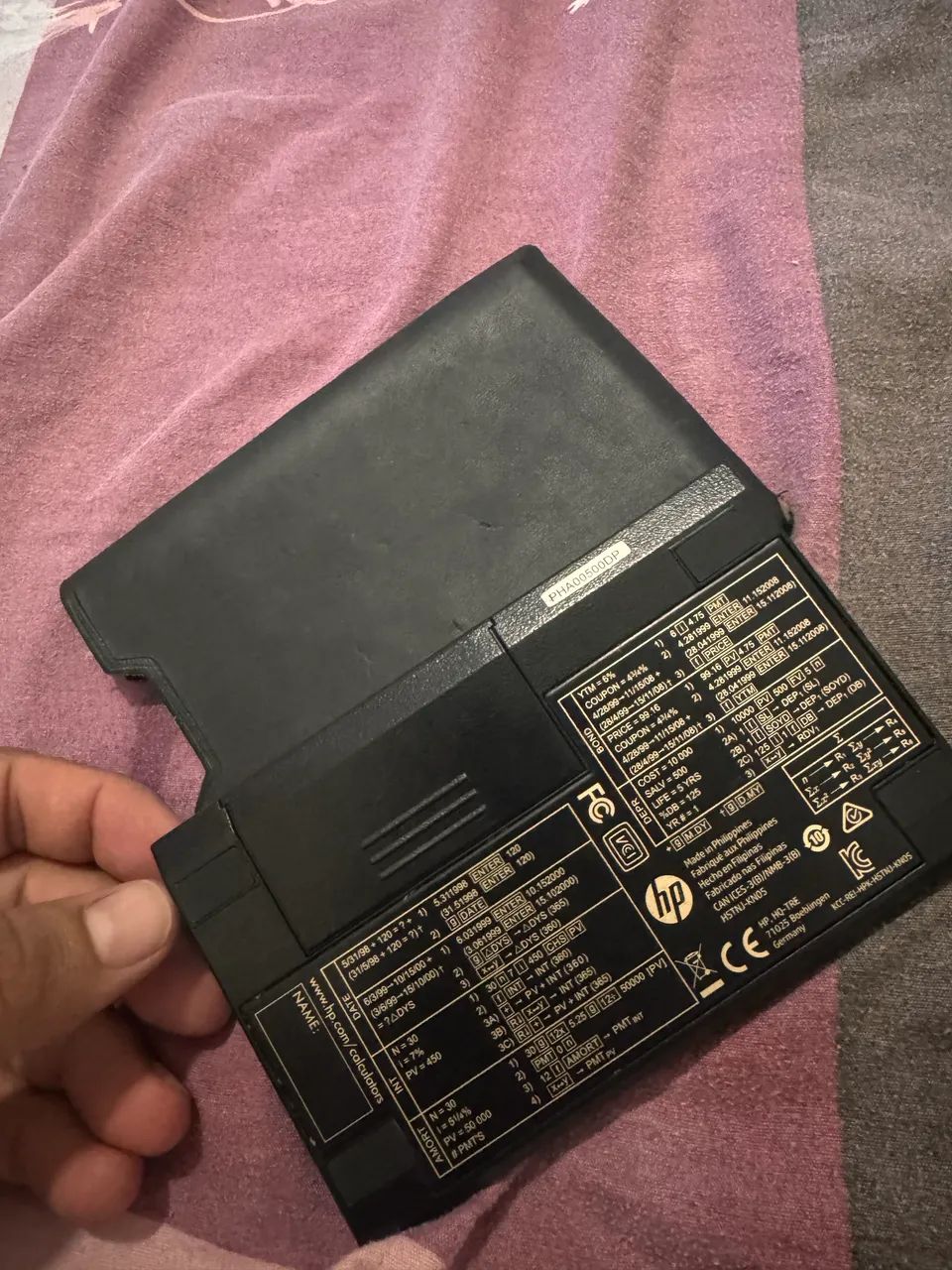 Modelo: Hewlett-Packard HP 12C (Classic) Calculadora Financeira 