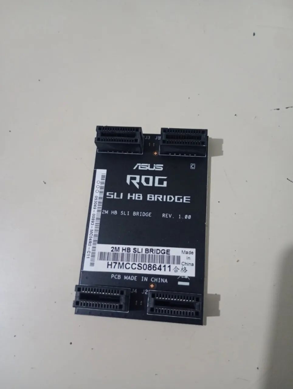 Kit 3x Ponte SLI NVIDIA + ROG HB Bridge - Peças de Hardware