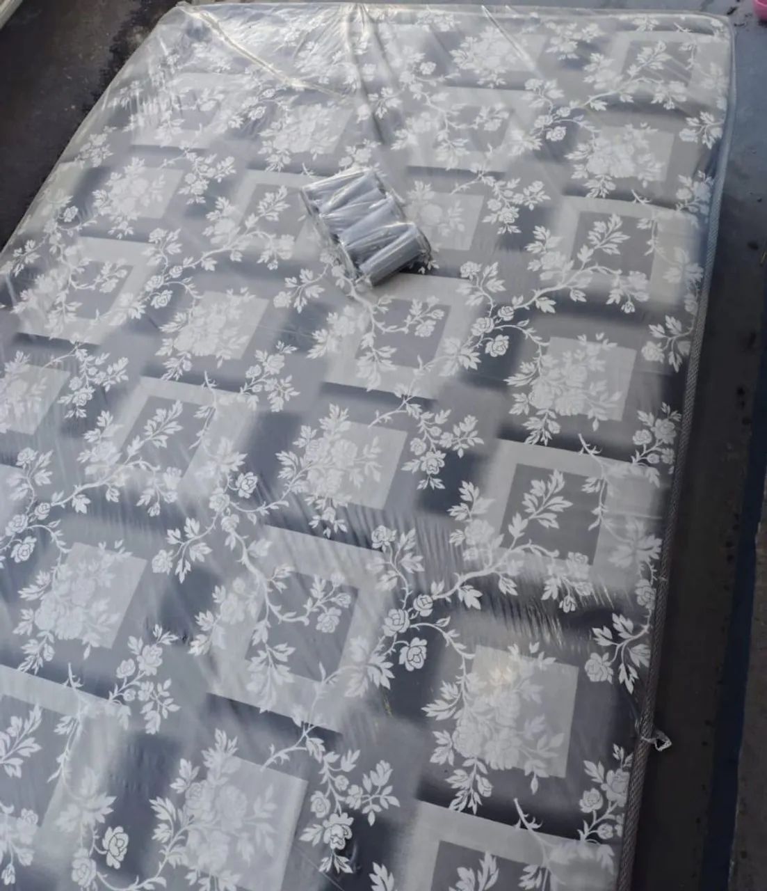 Cama Casal Nova - Espuma D28 (ENTREGA GRÁTIS) - Foto 3