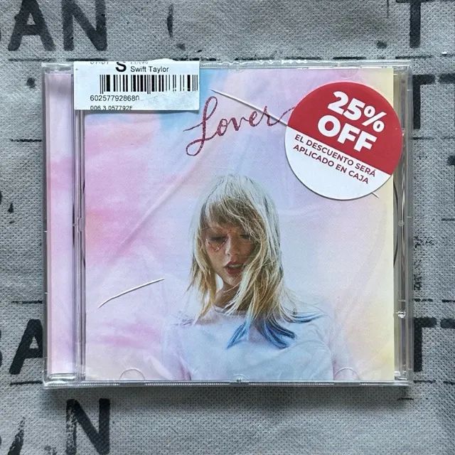 CD Taylor Swift - Lover Lacrado Argentino