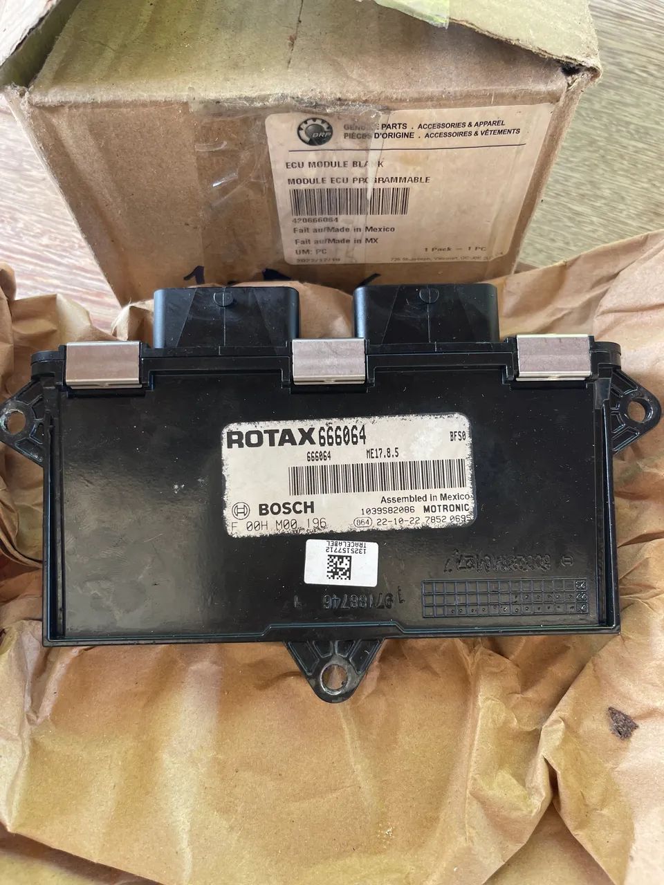 MÓDULO ELETRÔNICO ECU/ECM BOSCH ROTAX SEADOO 