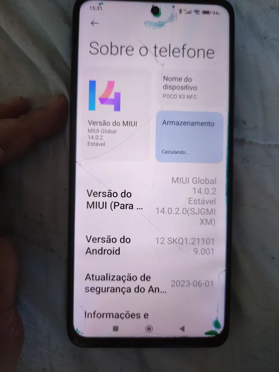 celular xiaomi poco x 3  - Foto 3