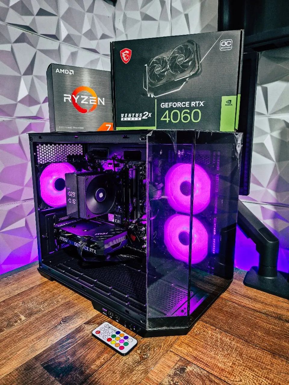 Pc Gamer Ryzen 7 5700 RTX 4060 - Foto 4