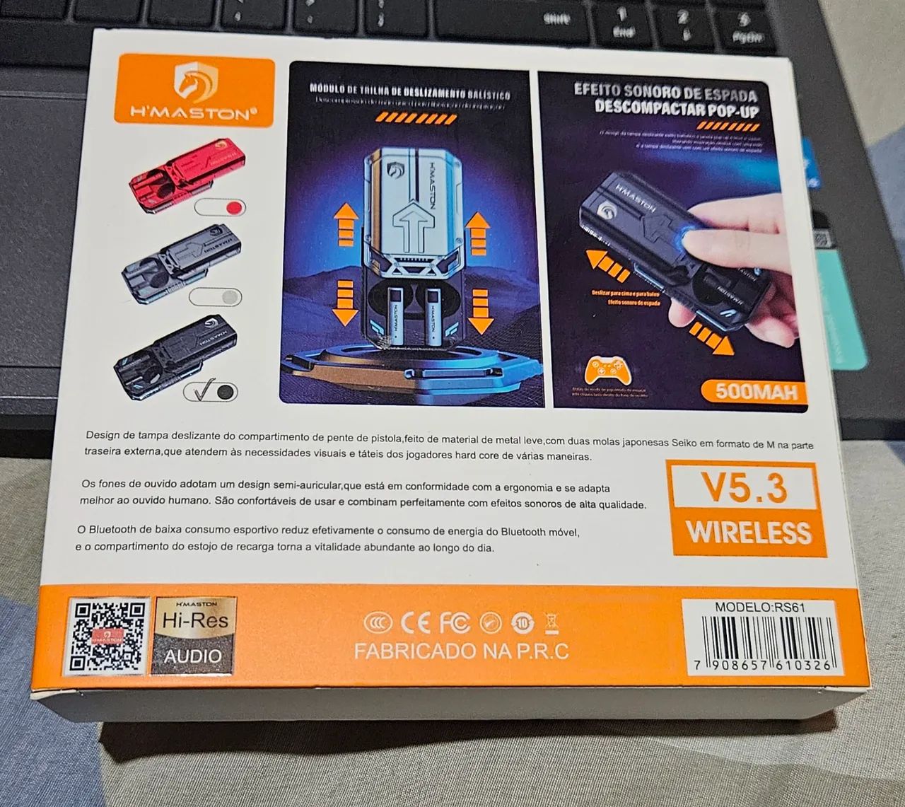Fone de ouvido h maston HS61