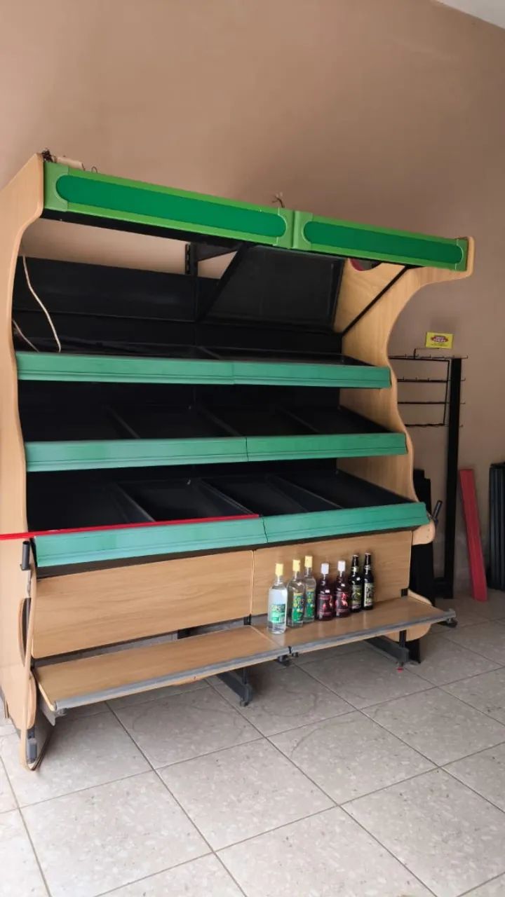 Expositor de frutas e legumes