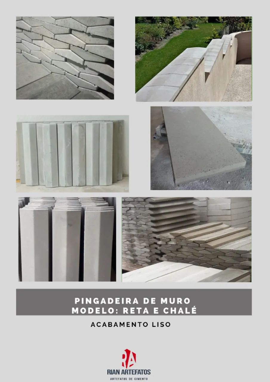Pingadeira de Muro chalé 