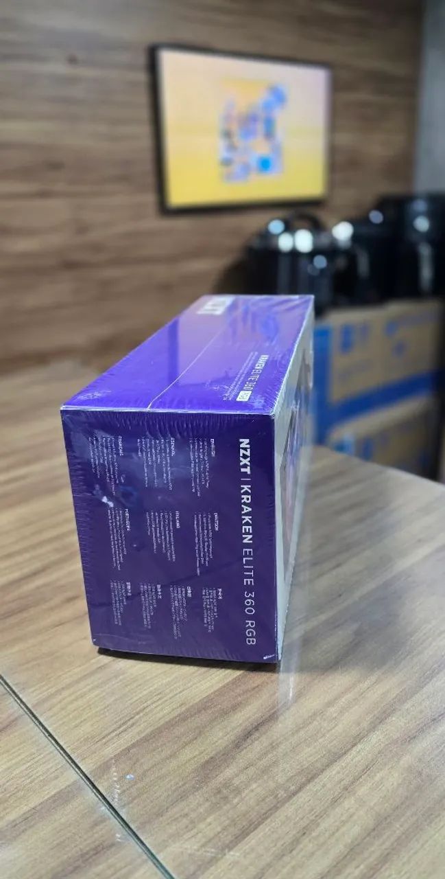 Water Cooler NZXT Kraken Elite 360 RGB [ NOVO LACRADO COM NOTA FISCAL E GARANTIA ]  - Foto 4