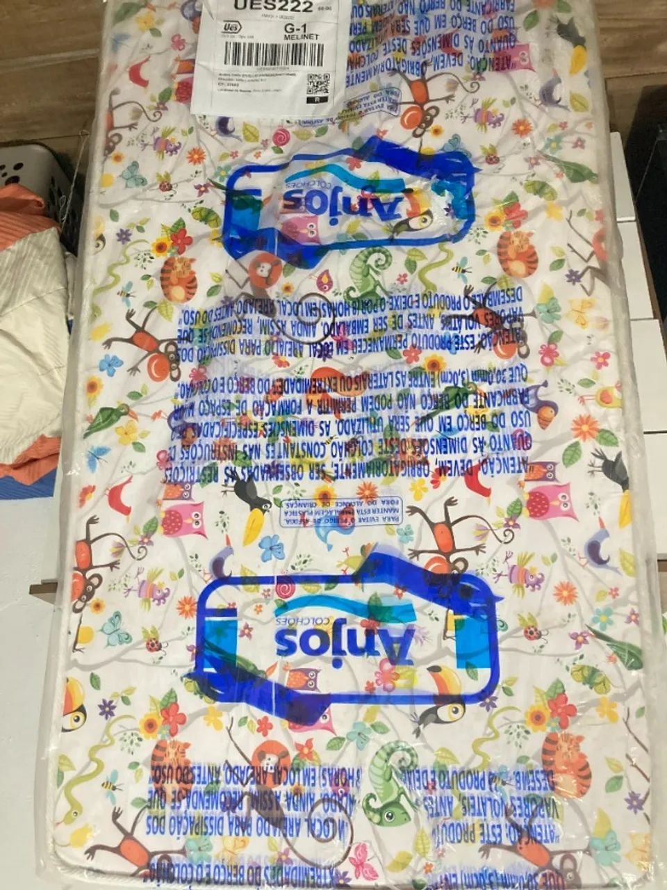 Colchão Anjos Baby Bordado  - Foto 3