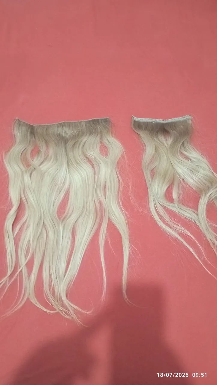 Cabelo 100%humano 