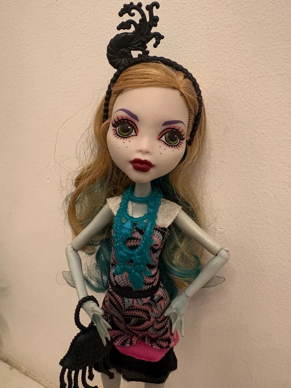 Boneca Monster High Lagoona Blue - Frights, Camera, Action!  COmpleta