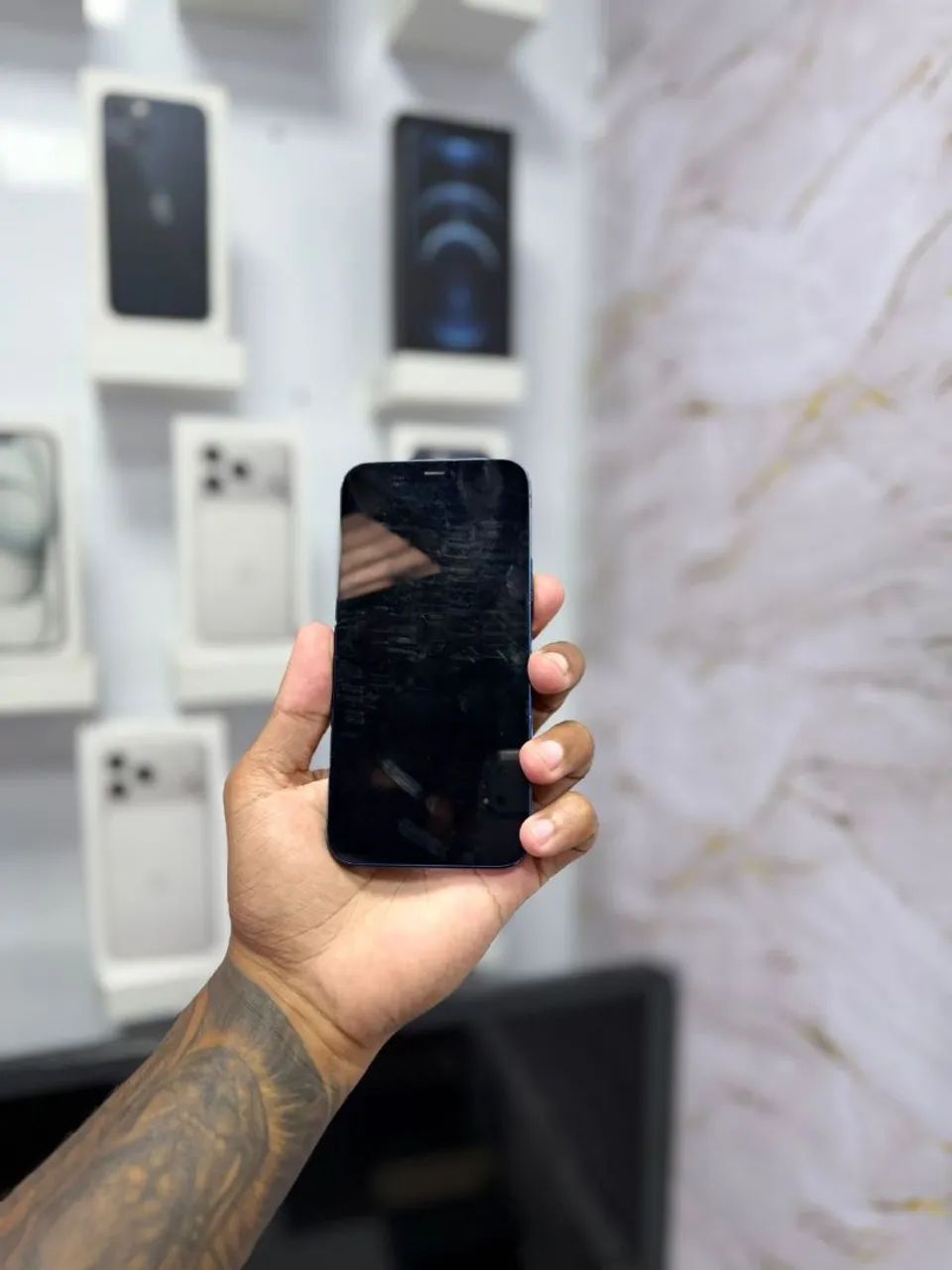 IPHONE 12 128GB AZUL<br>R$ 1.799,00 TOP - Foto 5