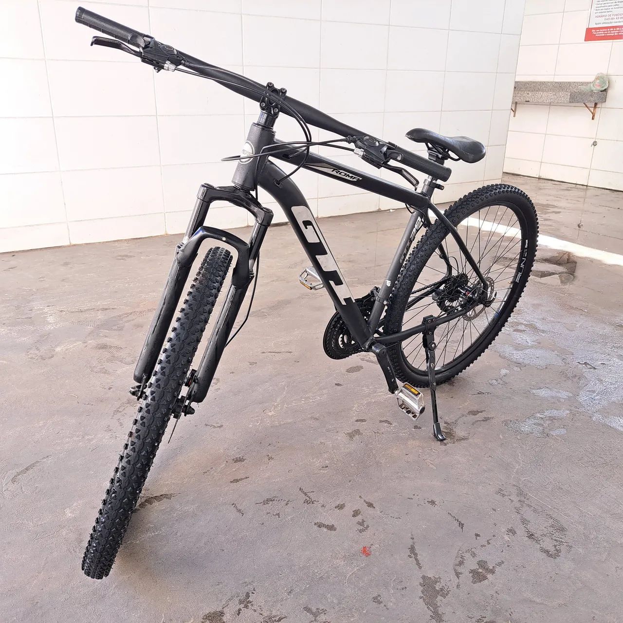 Bicicleta Aro29 GTI preta - Foto 4
