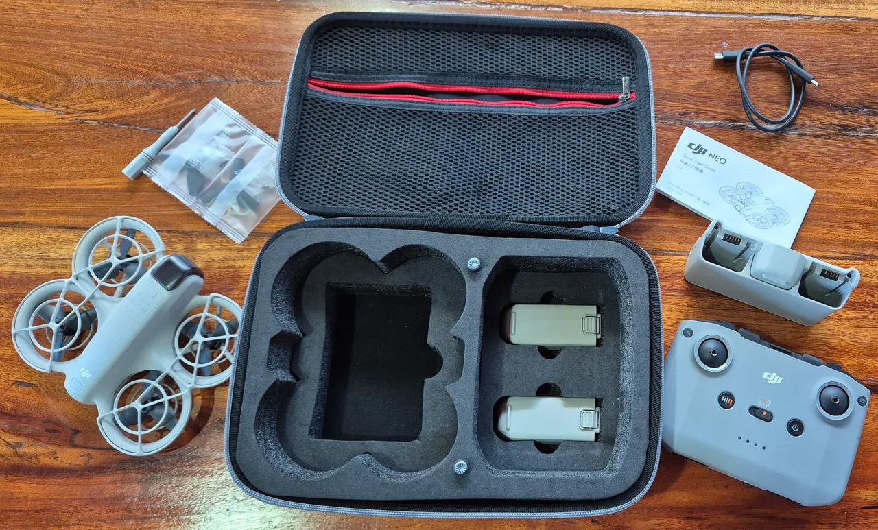 Drone Dji Neo combo fly more c/ case - Foto 6