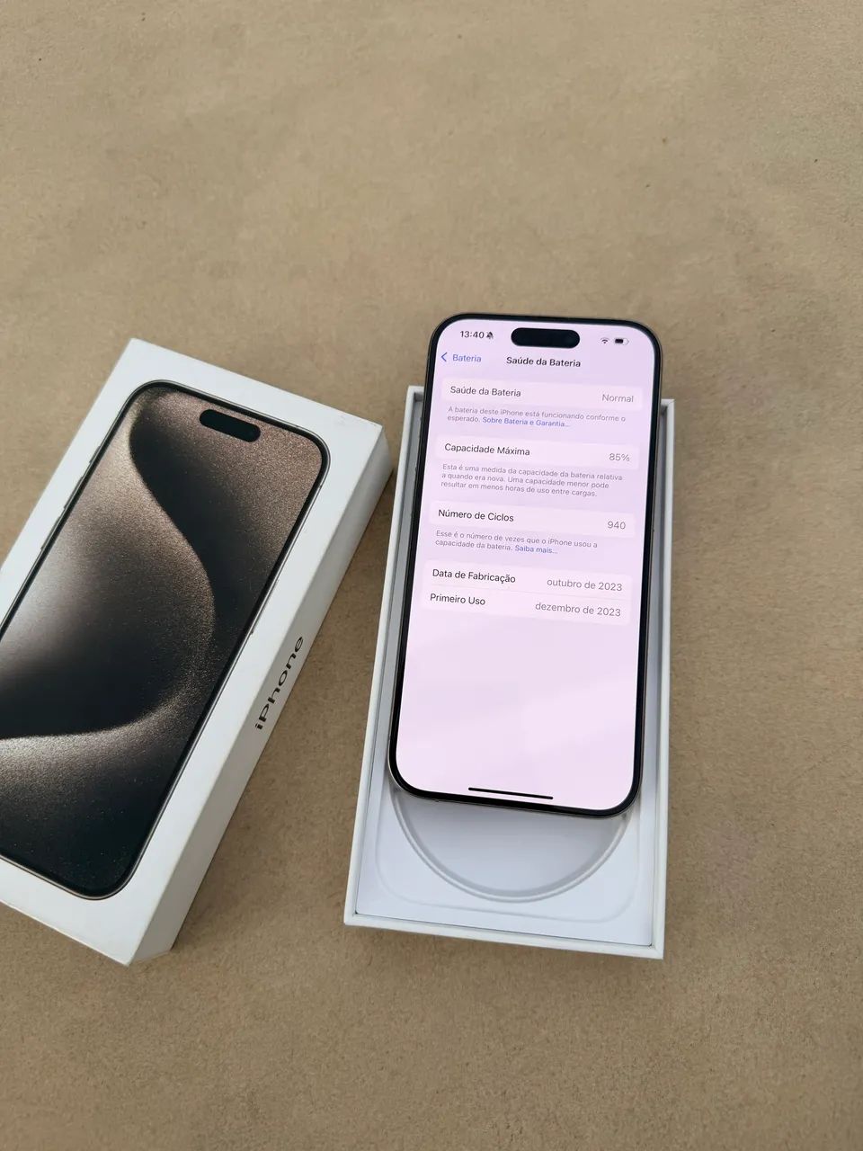 iPhone 15 pro 128gb - Celulares e Smartphones - Morada do Ouro