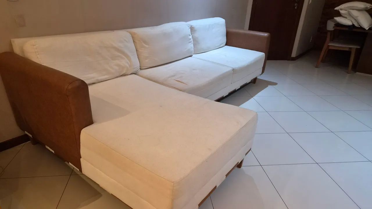 Sofá com Chaise - BAIXOU!!! 