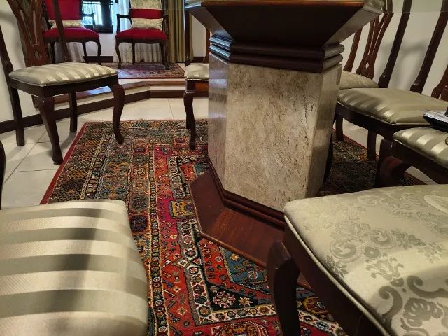 Mesa jantar com 8 cadeiras  - Foto 2