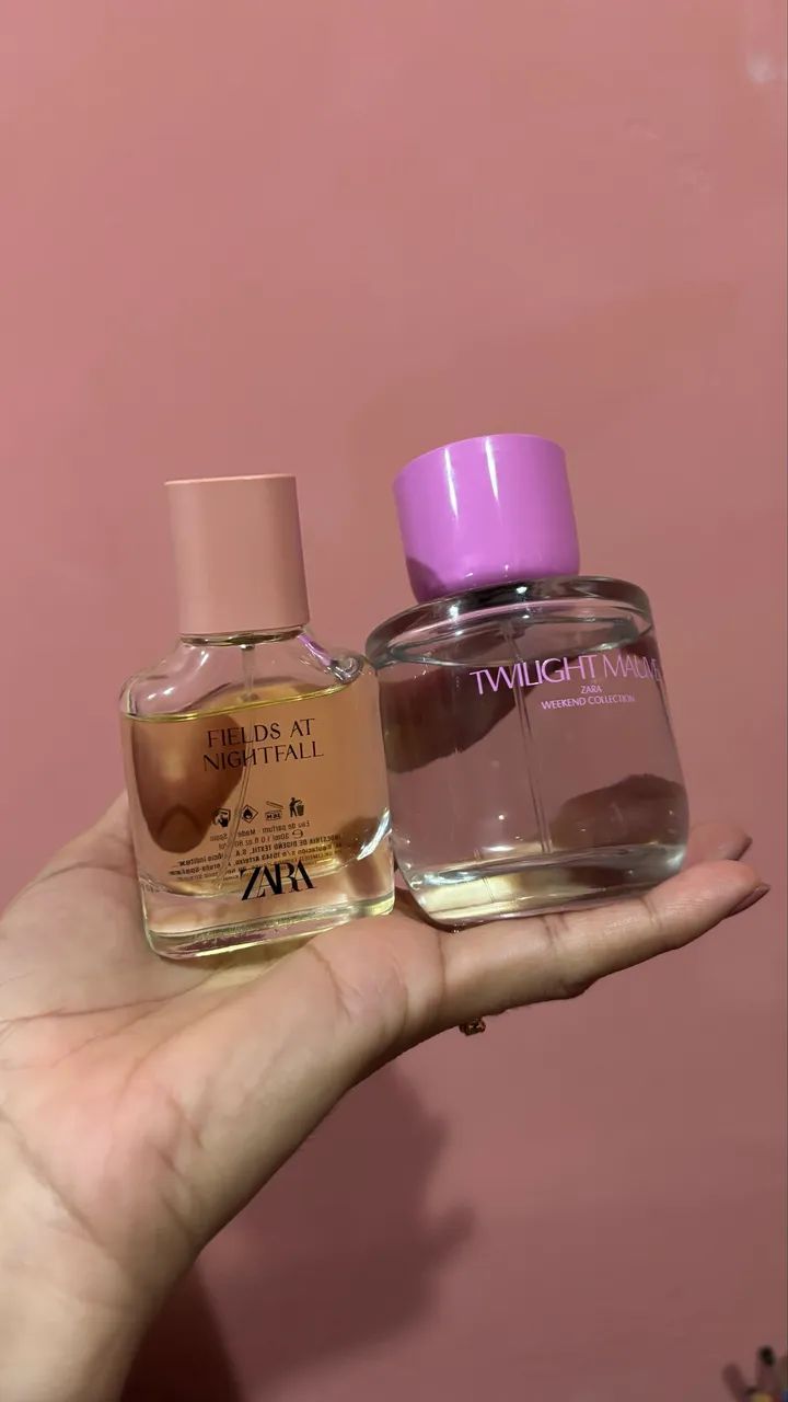Perfumes ZARA fragrâncias florais