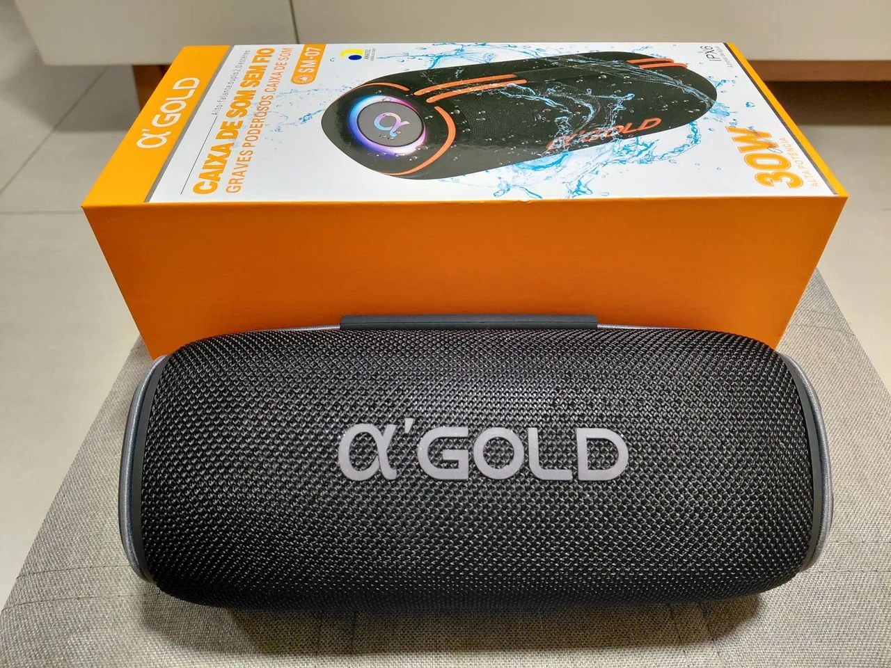 Caixa de Som Bluetooth Gold SM-07 - Foto 2