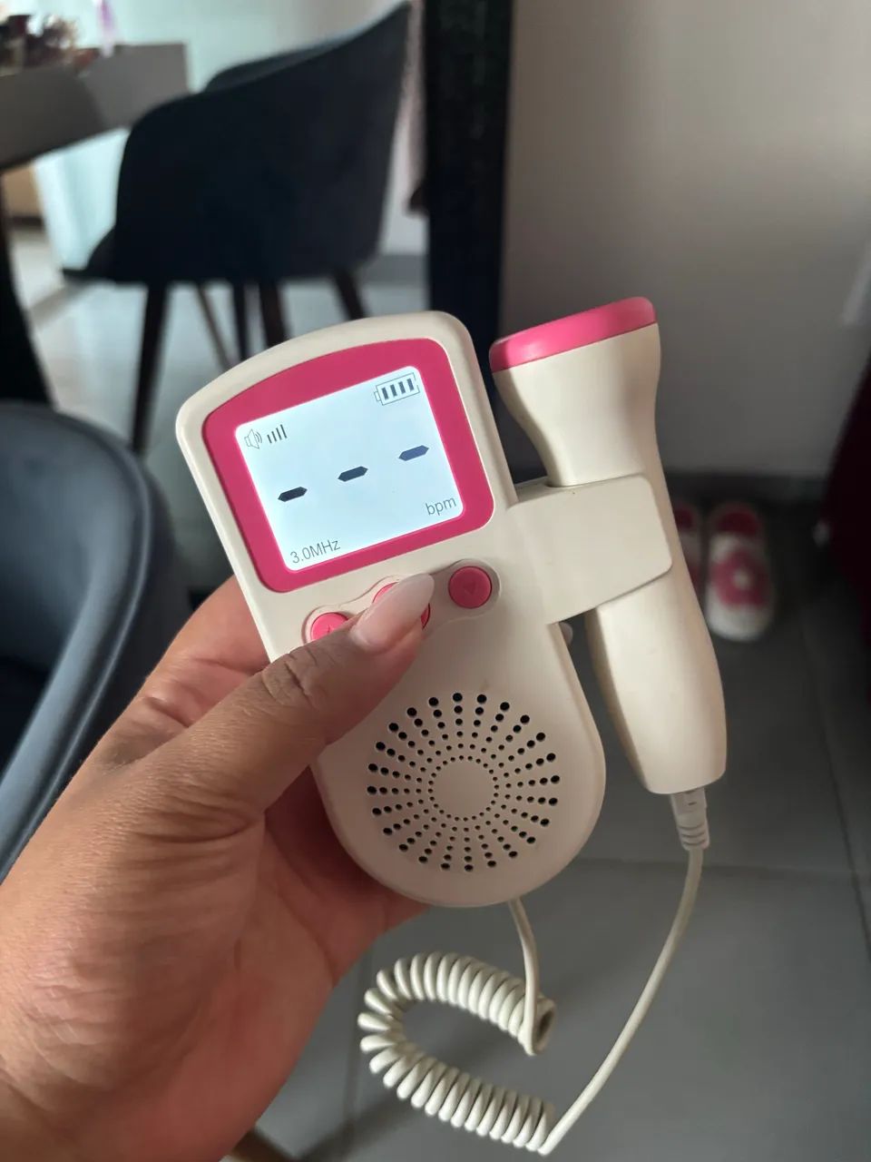 Aparelho para ouvir batimentos do bebê  - Foto 3
