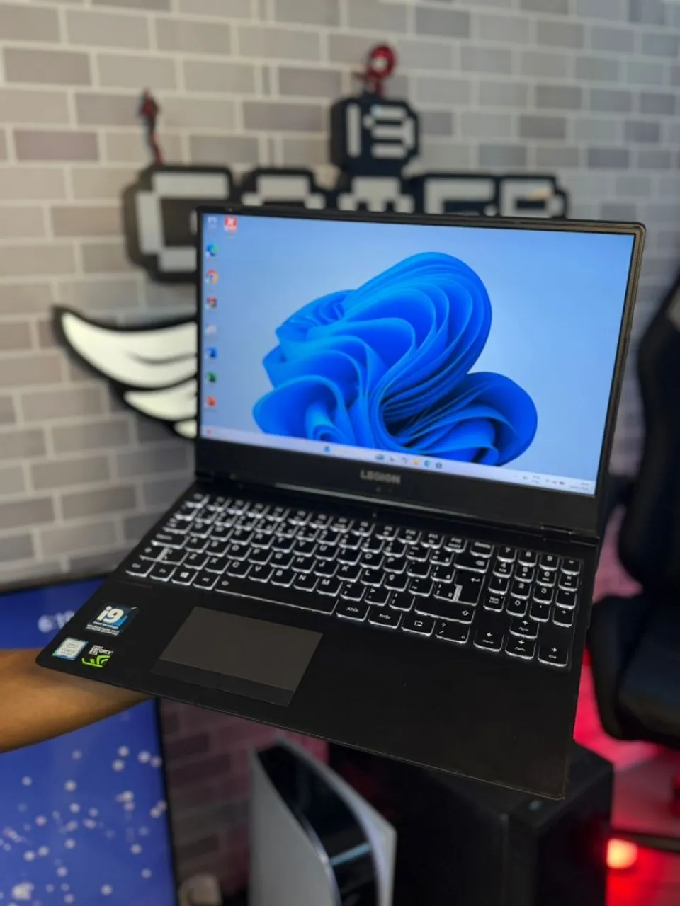 Notebook Lenovo Legion Y530 i5 8300H 16GB 256GB SSD NVME, GTX 1050