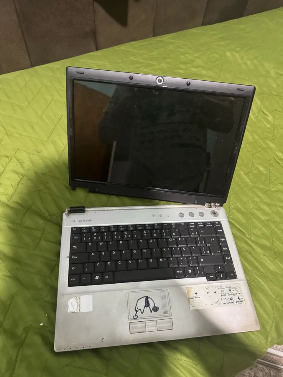Notebook positivo quebrado  - Foto 2