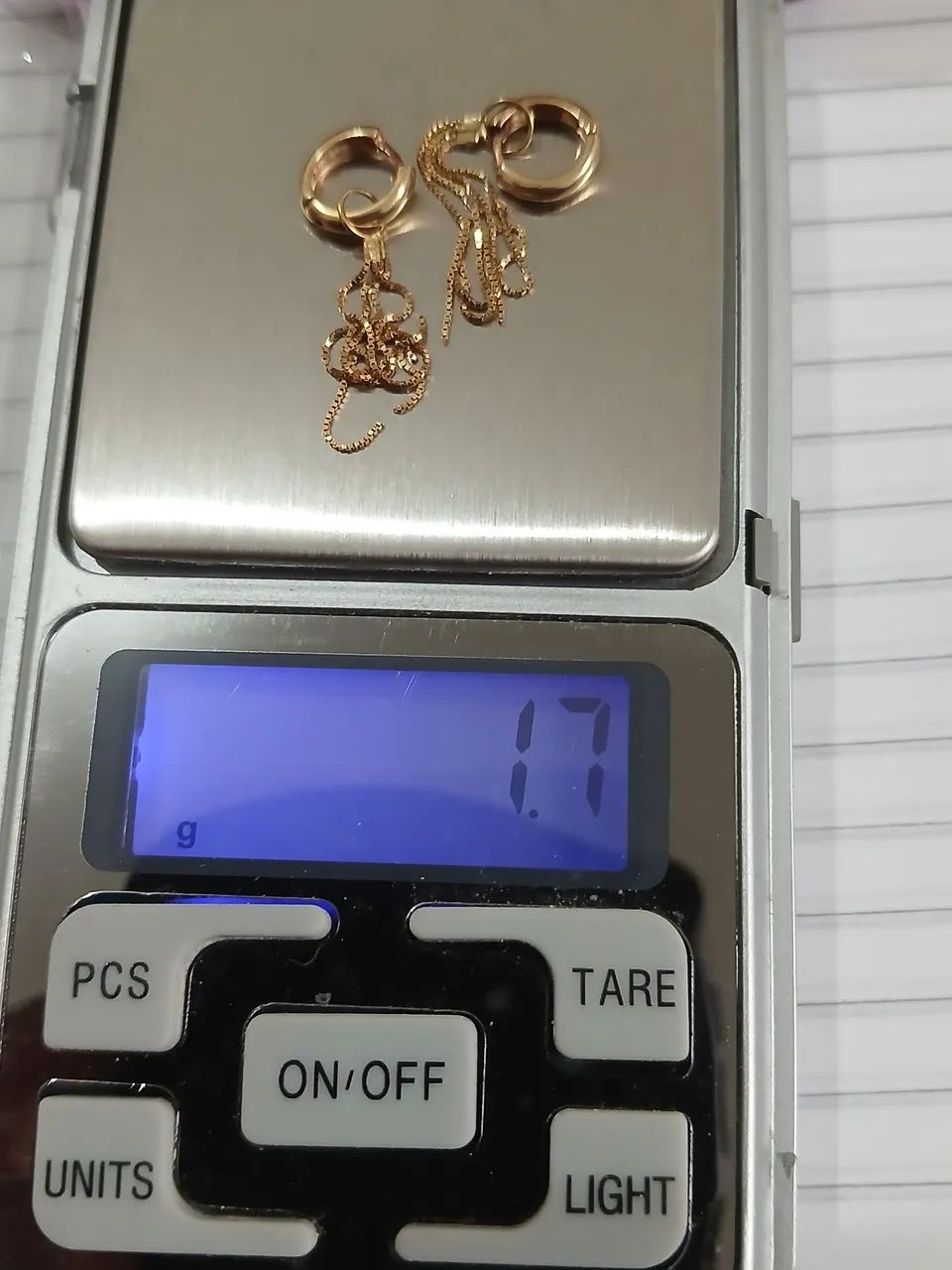 Brincos em ouro 18k - Foto 4