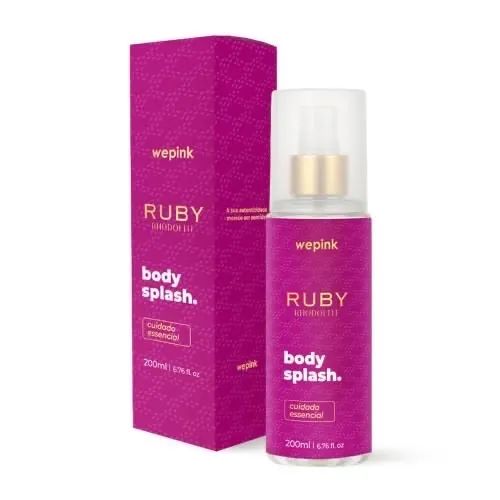 Body splash Ruby Rhodolite 
