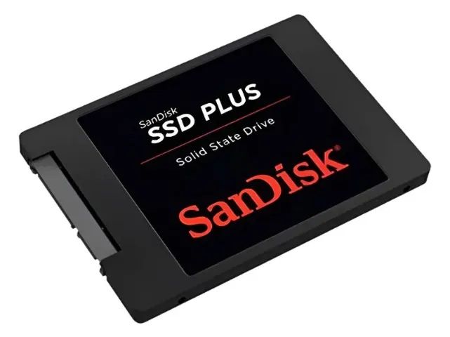 SSD SANDISK 240GB SATA 2.5? - LACRADO E ORIGINAL - Armazenamento
