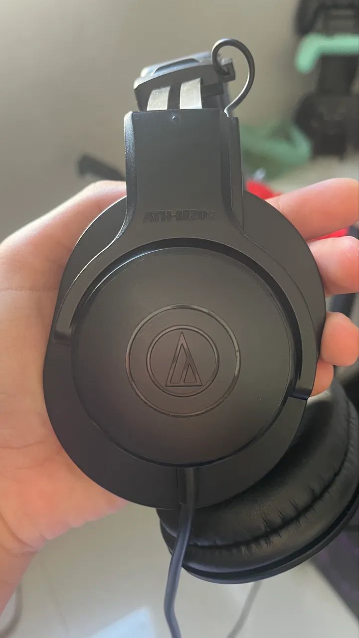 Fone Audio-Technica ATH-M20x usado - Foto 2