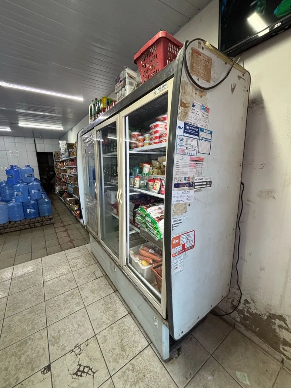 Balcão de frios expositor