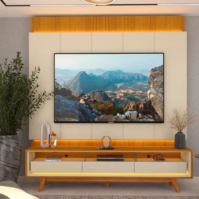 Painel até 85? Magnífico + Rack Requinte tt66